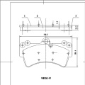 D1014 front n rear brake pads customizable package auto brake pads for audi